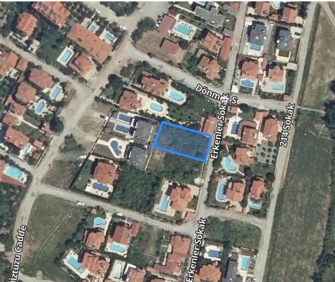 640 m2 parsel Dalyan satilik arsa
