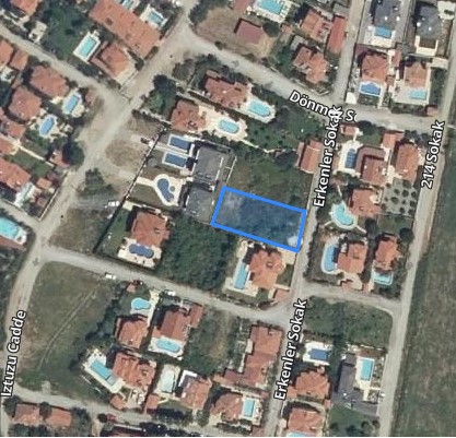 652 m2 parsel Dalyan satilik arsa
