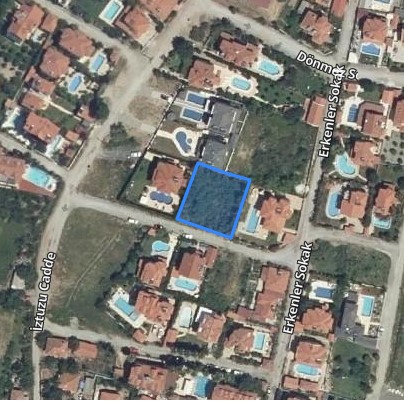 771 m2 parsel Dalyan satilik arsa