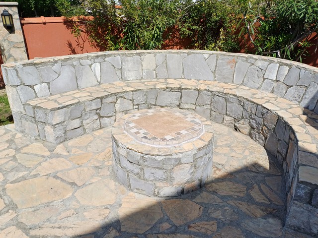 Photo of BBQ area taken in April 2025